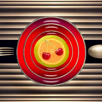Cherry Fruit Dessert